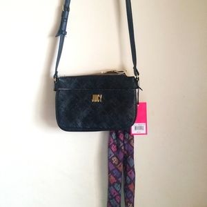Crossbody Bag with Scarf Tie